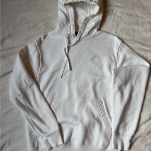 Nike Men's Classic White Hoodie